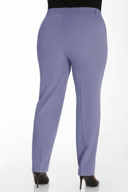 Брюки синие женские летние - Almond фото 2