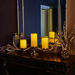 ULD-F050 WARM WHITE CANDLE SET3 Фигура светодиодная Свеча на батарейках 2АА (не в/к), в составе набора из 3 штук. 1 светодиод. Теплый белый свет. TM Uniel - Volpe фото 10