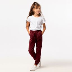 RODOS Брюки для девочки М-256 Бордовый