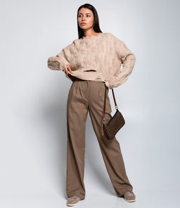 Джемпер #КТ800 (1), бежевый - Dommod фото 4