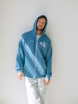 Толстовка мужская на молнии Мир