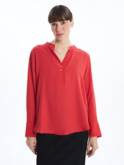 Ka??k Yaka Kad?n Bluz