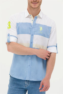 U. S. Polo Assn Мужская рубашка Saks с длинным рукавом - U.s. polo assn фото 13