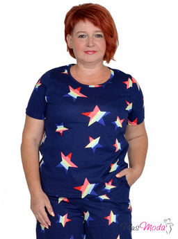 Футболка Модель №1286 размеры 44-84 - Plusmoda фото 8