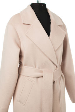01-10890 Пальто женское демисезонное (пояс)