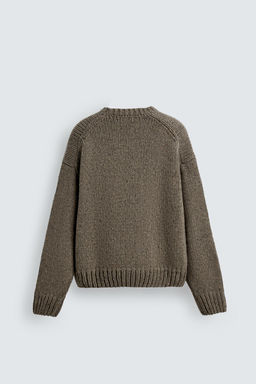 STRUCTURED WOOL JUMPER - Zara фото 10
