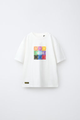 CAMISETA ESTAMPADA NIRVANA ® / Crudo