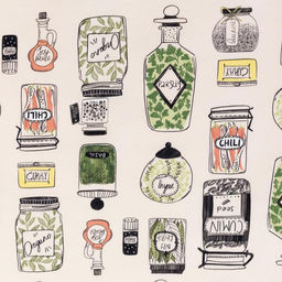 Фартук Этель Kitchenware 60х70см, 100% хлопок, саржа 190 г/м2  фото 5