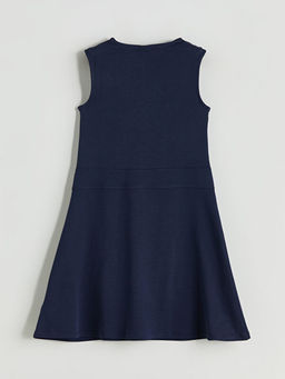 Bisiklet Yaka K?z ?ocuk Elbise