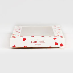 Цена за 5 шт. Коробка для шоколада «От всего сердца», с окном, 17.3 х 8.8 х 1.5 см