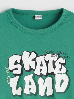 Bask?l? Erkek ?ocuk Ti??rt