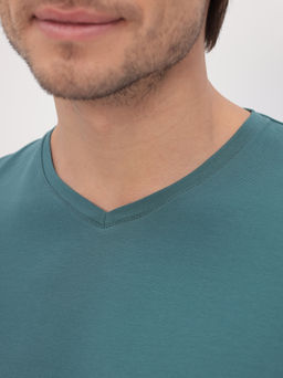 Футболка мужская короткий рукав GREG G146-KO-SA-S5124 (т.ментол)  фото 2