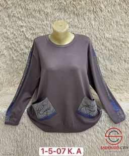 Свитер женский со стразами - Bruno фото 4