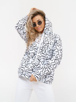 932 Худи "Белый/микки"