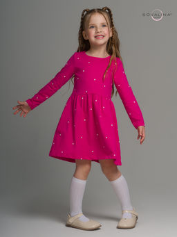 Платье Эля сердечки барби - Sovalina фото 21