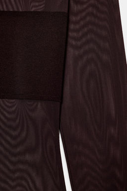 COMBINED TULLE BODYSUIT - Zara фото 7