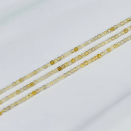 Бусины для украшений из Рутилового кварца 39 см