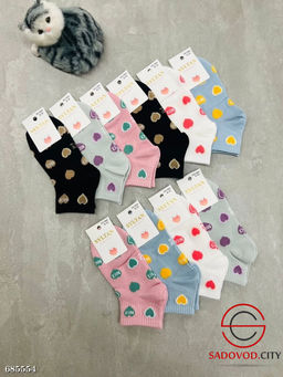 Детские носки с рисунком 10 пар