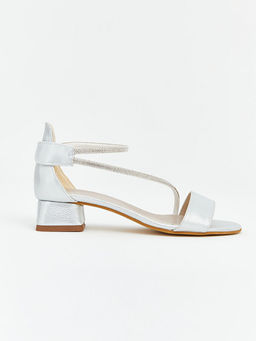 Ta?l? K?z ?ocuk Topuklu Ayakkab?