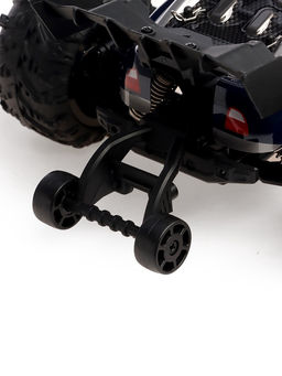 Машинка на пульте управления Rock Ranger, радиоуправление, работает от аккумулятора, полный привод, свет, 1:16 - Автоград фото 4