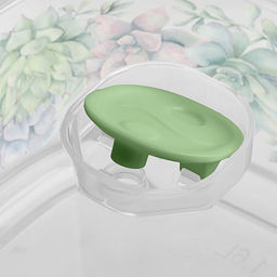 Емкость для СВЧ Bergamo 2,5л с клапаном с декором (бесцветный) 221199801/00 - Homestar фото 3