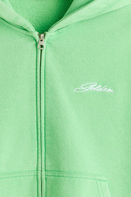 Chaqueta sudadera boxy con capucha Loose Fit - H&m фото 6