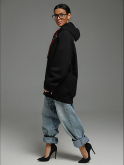 Камелия худи женское (черный собачка) - Lovetex фото 11