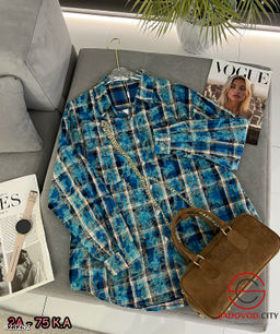 Рубашка женская в стиле оверсайз