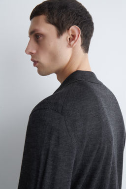 CAMISA DE PUNTO DE LANA MERINO - H&m фото 10