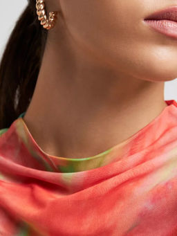 10200270382 Блузка жен. Rochetta оранжевый - Concept club фото 3