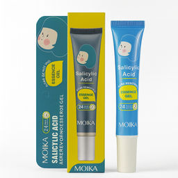 Точечный гель для лица с салициловой кислотой Molka, 20 гр. от прыщей и угрей M-0564