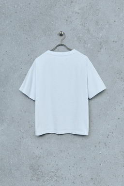STORIESZ - CAMISETA LISA / Azul pastel