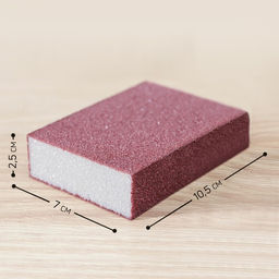 Цена за 3 шт. Губки для посуды Raccoon Чудо-губка, 2 шт., чистящие,10.575 см  фото 2