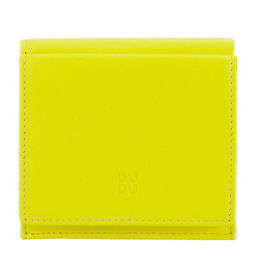 Итальянский кожаный кошелек DuDu серии Flavio | цитрусовый желтый - Dudubags фото 3