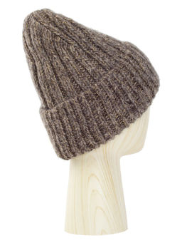 Шапка жен. мох+шерсть+виск+люр LB-BR55034 d.brown/gold - Labbra фото 6