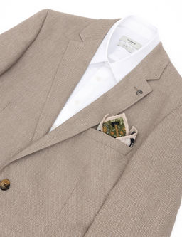 Зеленый шерстяной платок