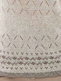 Джемпер короткий рукав л0475 лен 1 - Стим фото 8