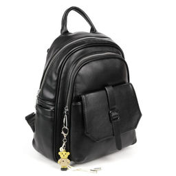 Женский рюкзак из эко кожи АО6851 Черный