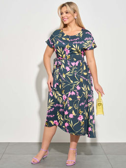 Платье 0083-3а стальной графит - Aquarell фото 6