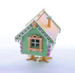 Новогоднее украшение интерьера: Избушка на курьих ножках 230-2 - Idh фото 3