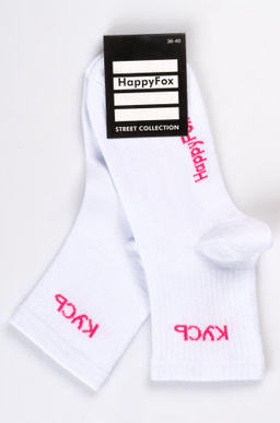 Носки с надписью Happyfox