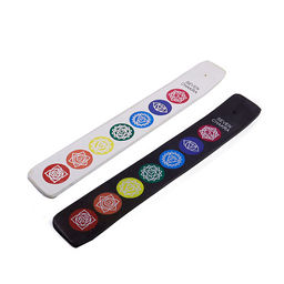 Подставка под благовония Лыжа дерево рисунок 7 чакр цвет в ассортименте уп-10шт