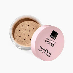 Минеральная рассыпчатая пудра для лица Make Up + Care, 6 г - Avon фото 2