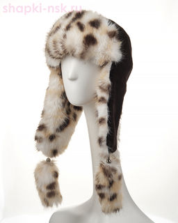 Норд кролик/рысь Ушанка женская (56-58)