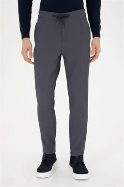 Мужские брюки из плотной ткани антрацитового цвета - U.s. polo assn фото 2