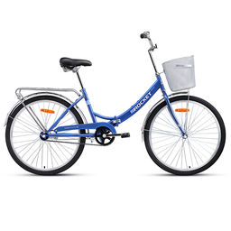 Велосипед 26" Rocket City Fold 26, цвет синий, размер 19"