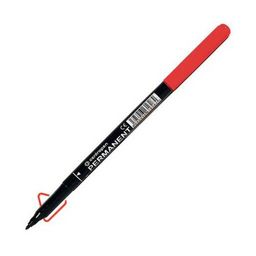 Маркер Centropen перм. тонкий, 1мм (2536/1) красный
