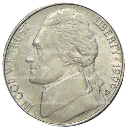 5 центов 1999 года D США