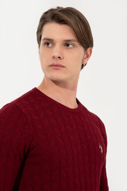 Erkek Bordo Basic Kazak - U.s. polo assn фото 10