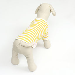 Футболка для животных, XS (ДС 21, ОГ 32 см), жёлтая - Simaland фото 3